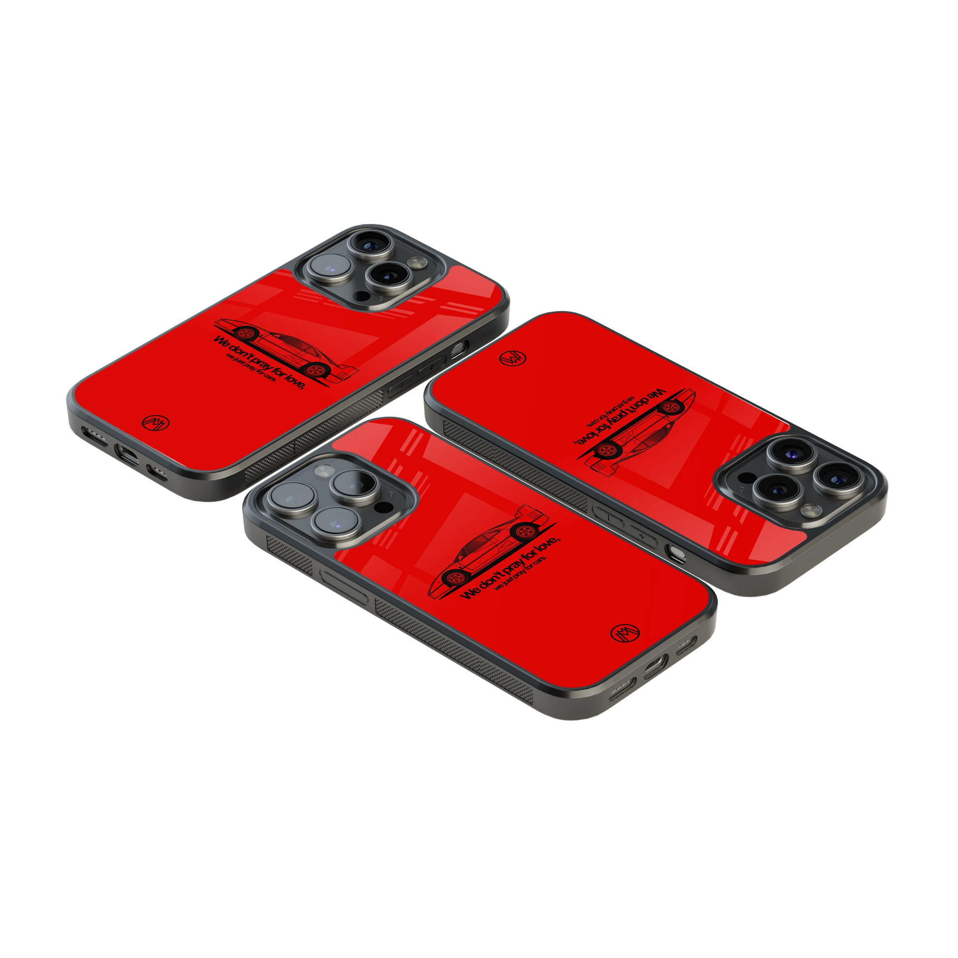 Luxury Glass Back Mobile Cover for iPhone, Samsung Galaxy, OnePlus, Pixel, Redmi & More
