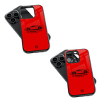 Trendy Glass Back Mobile Case for iPhone, Samsung, Redmi, OnePlus, Google Pixel, Motorola