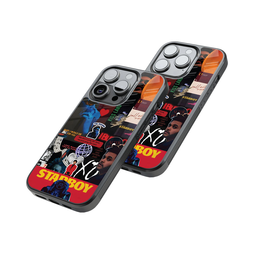 Protective Glass Back Phone Case Compatible with iPhone, Samsung, OnePlus, Pixel & More