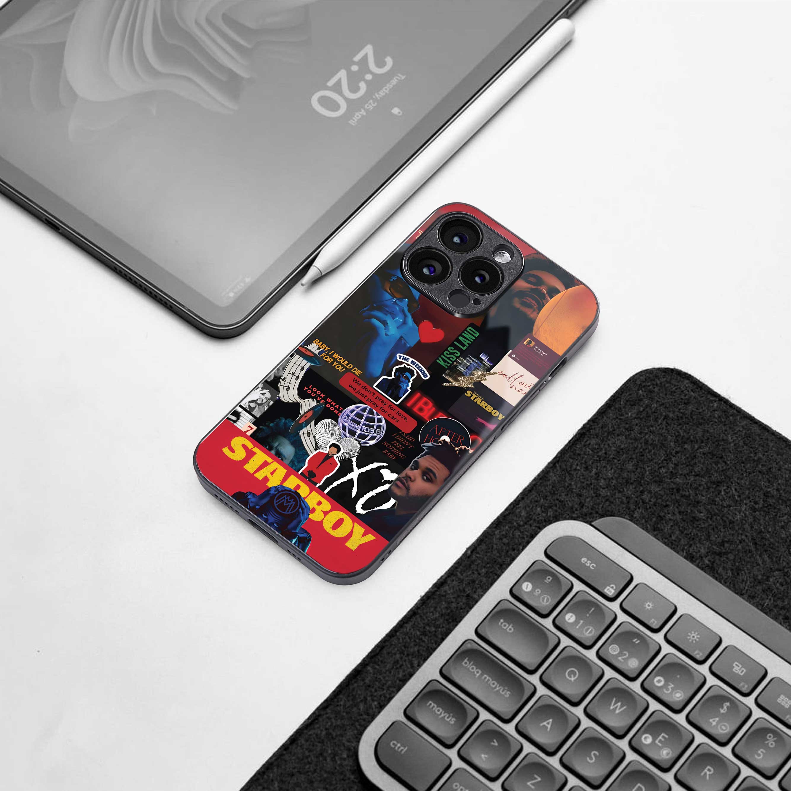 starboy mix back phone cover | glass case for samsung galaxy s24