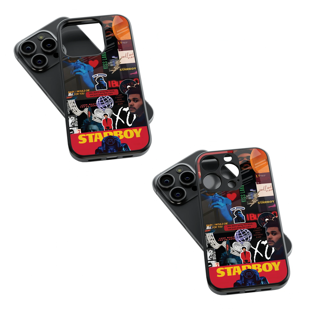 Trendy Glass Back Mobile Case for iPhone, Samsung, Redmi, OnePlus, Google Pixel, Motorola