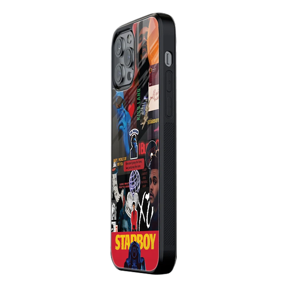 Slim Glass Back Phone Case for Multiple Brands – iPhone, Samsung, Redmi, OnePlus, Oppo, Vivo