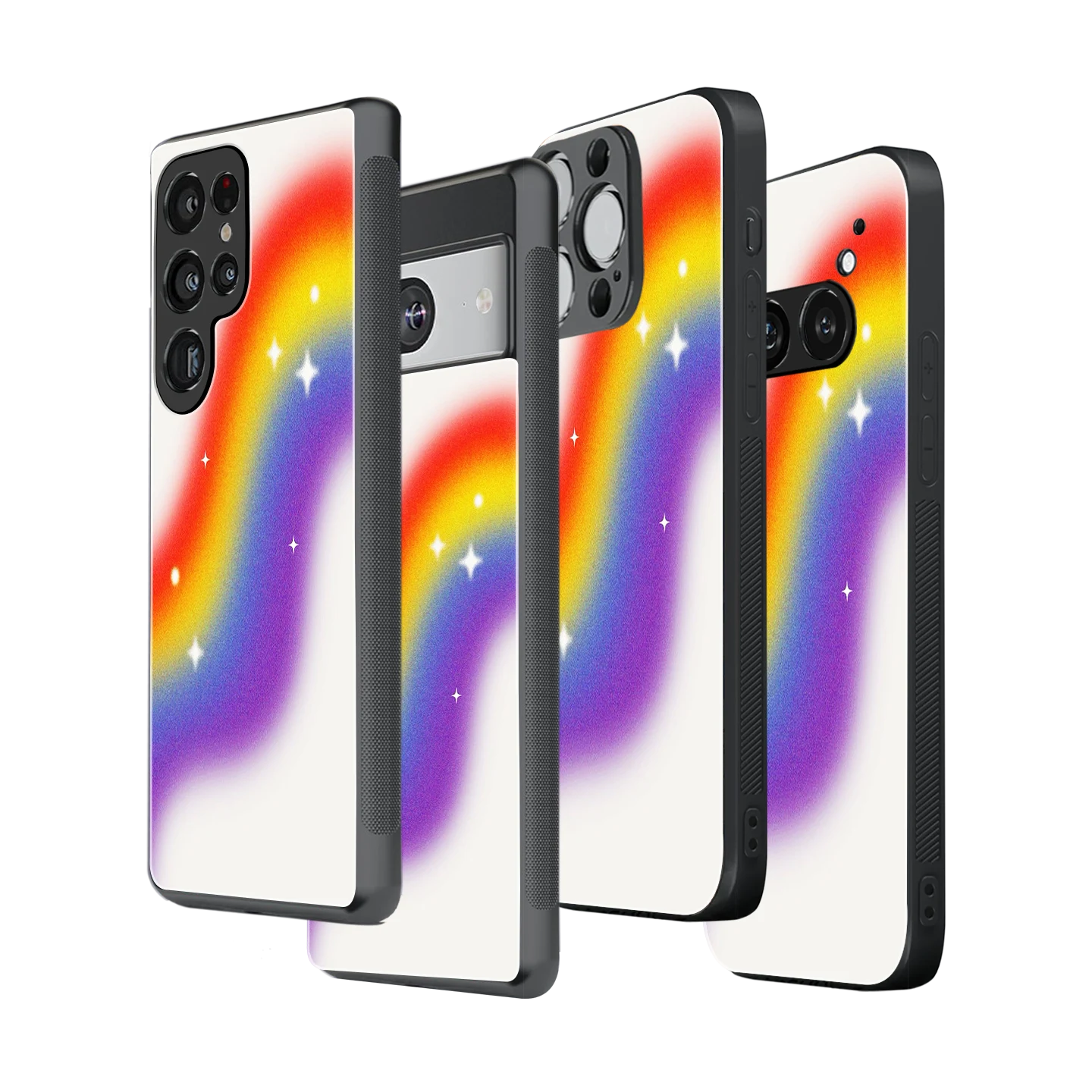 Stylish Glass Back Case for All Smartphones iPhone, Samsung, OnePlus, Pixel, Redmi, Oppo, Vivo, Motorola