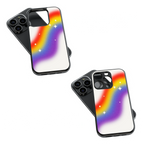 Trendy Glass Back Mobile Case for iPhone, Samsung, Redmi, OnePlus, Google Pixel, Motorola