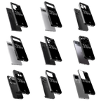 Durable Glass Back Mobile Case for iPhone, Samsung, OnePlus, Google Pixel, Redmi, Vivo, Oppo