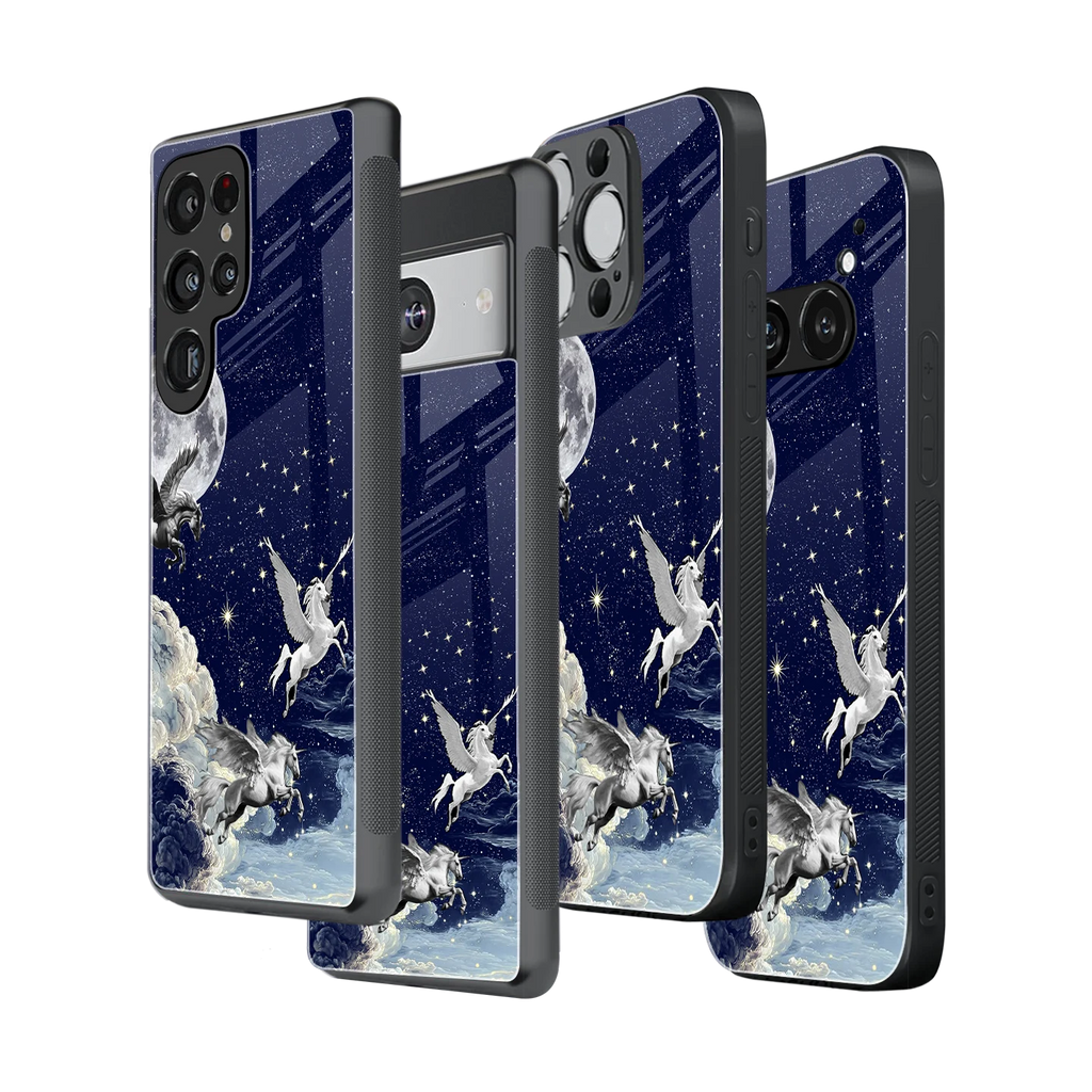 Stylish Glass Back Case for All Smartphones iPhone, Samsung, OnePlus, Pixel, Redmi, Oppo, Vivo, Motorola