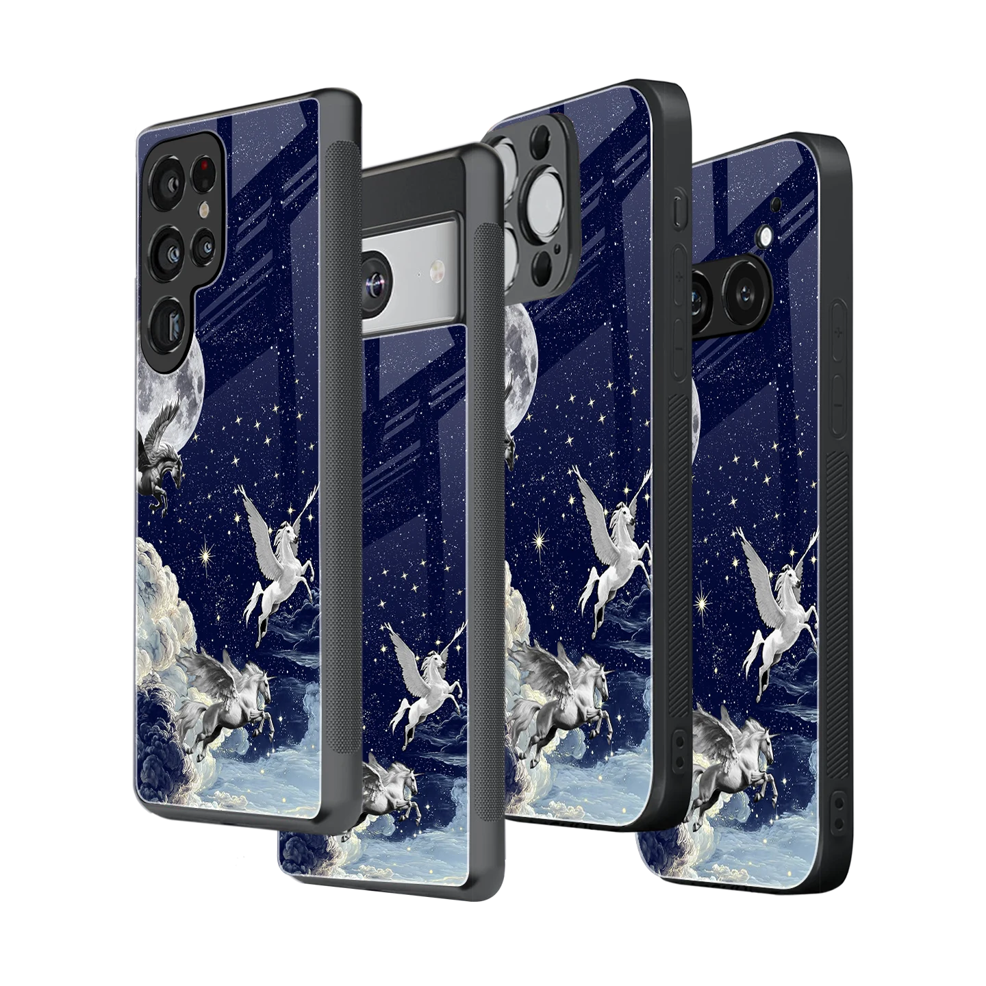 Stylish Glass Back Case for All Smartphones iPhone, Samsung, OnePlus, Pixel, Redmi, Oppo, Vivo, Motorola
