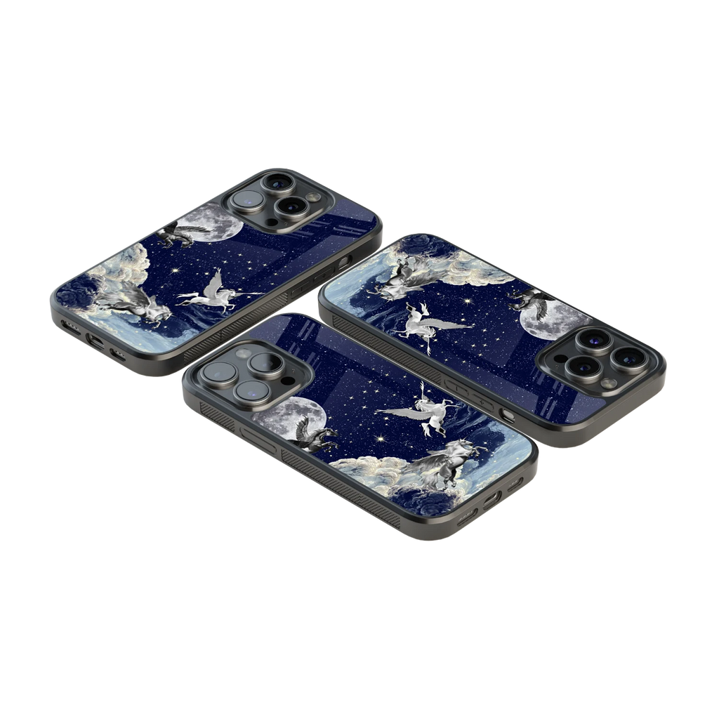 Luxury Glass Back Mobile Cover for iPhone, Samsung Galaxy, OnePlus, Pixel, Redmi & More
