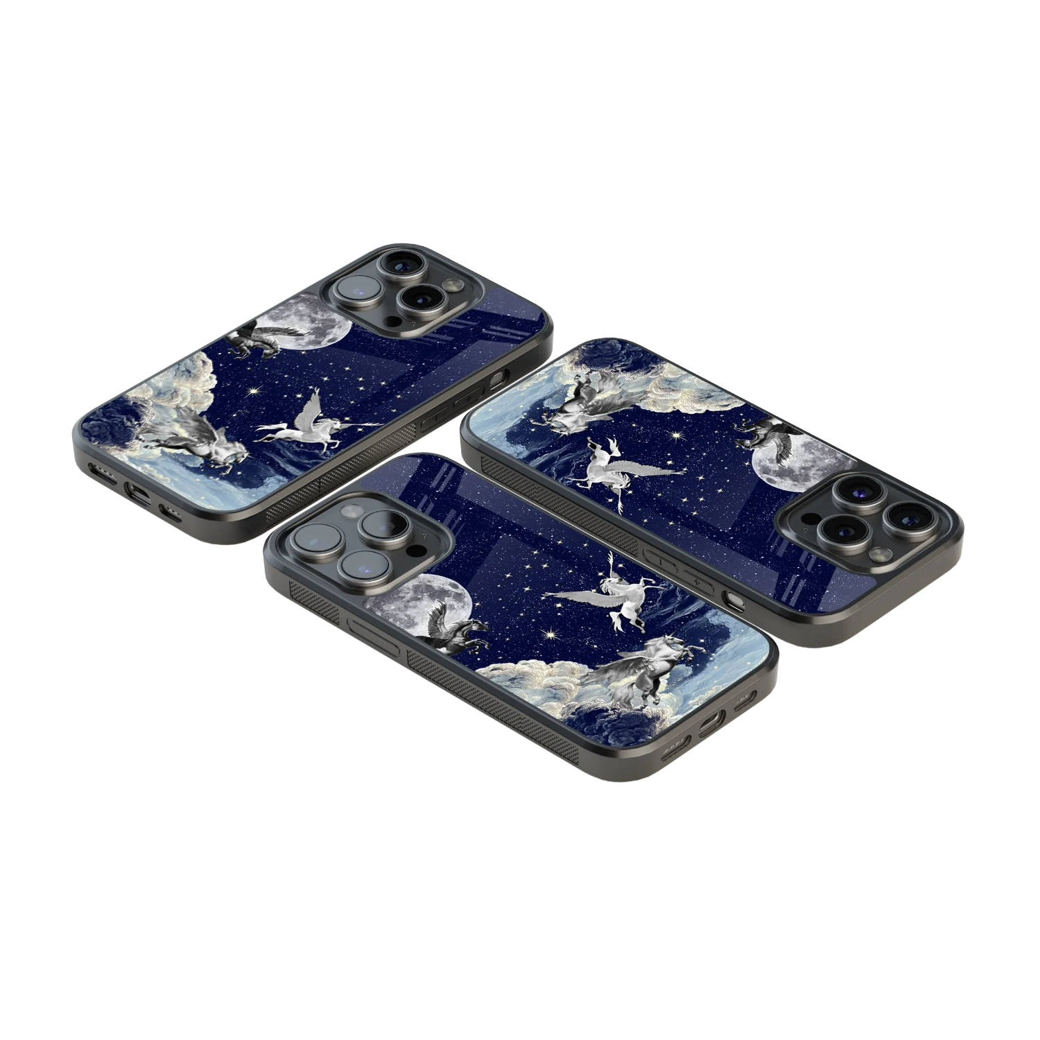 Luxury Glass Back Mobile Cover for iPhone, Samsung Galaxy, OnePlus, Pixel, Redmi & More