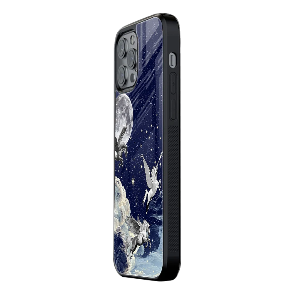 Slim Glass Back Phone Case for Multiple Brands iPhone, Samsung, Redmi, OnePlus, Oppo, Vivo