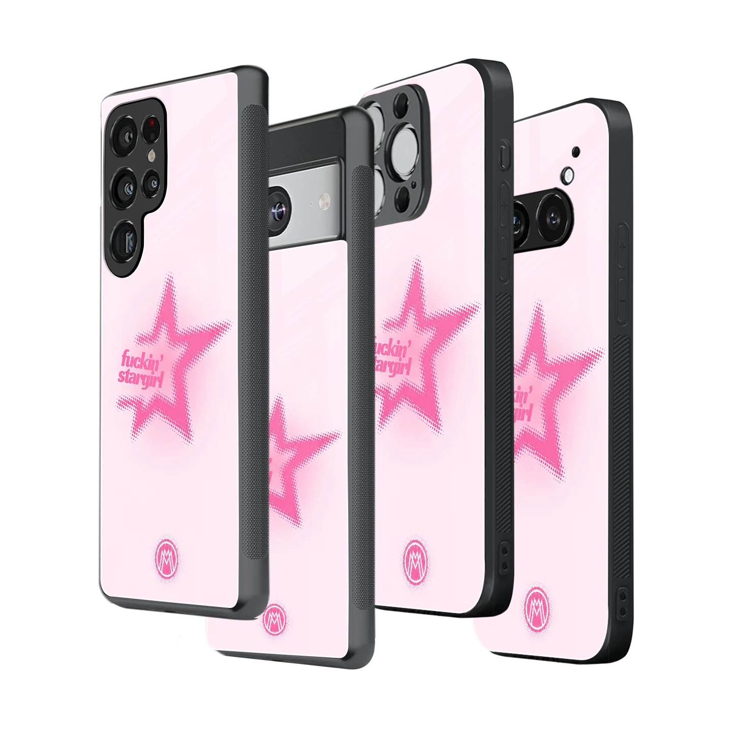 Stylish Glass Back Case for All Smartphones iPhone, Samsung, OnePlus, Pixel, Redmi, Oppo, Vivo, Motorola