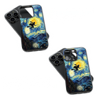 Trendy Glass Back Mobile Case for iPhone, Samsung, Redmi, OnePlus, Google Pixel, Motorola