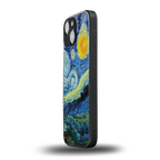starry night back phone cover | glass case for iphone 13 mini