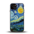 starry night back phone cover | glass case for iphone 13