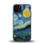 starry night back phone cover | glass case for iphone 13