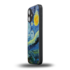 starry night back phone cover | glass case for iphone 16