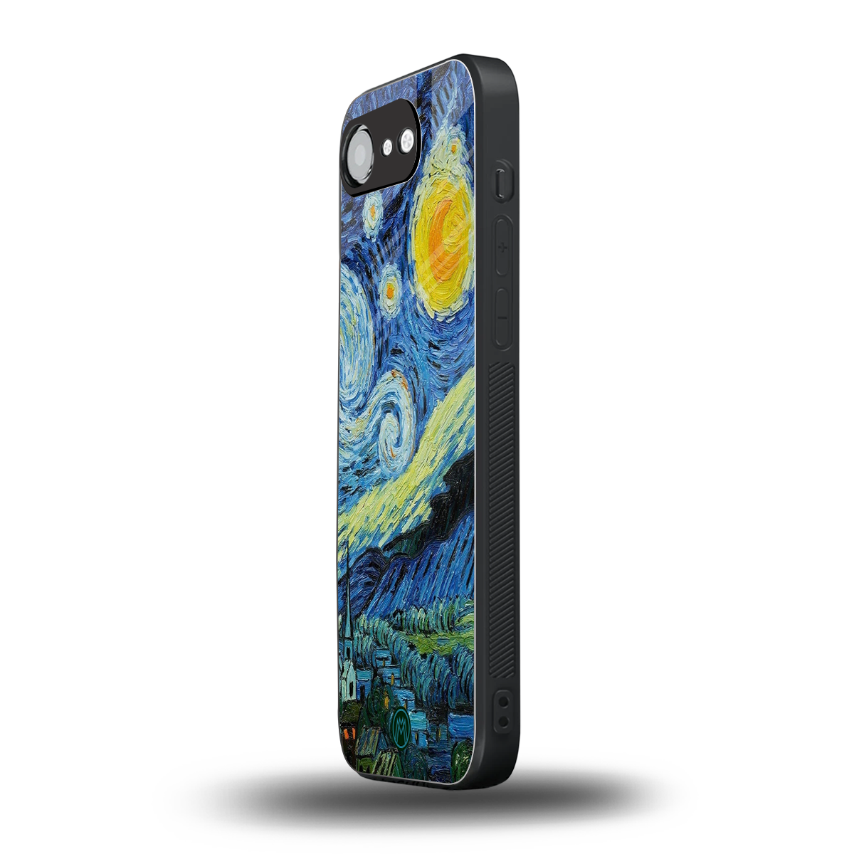 starry night back phone cover | glass case for iphone 16e