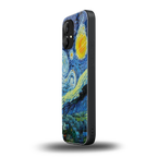 starry night back phone cover | glass case for nothing phone 1
