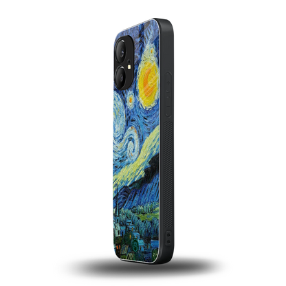 starry night back phone cover | glass case for nothing phone 1