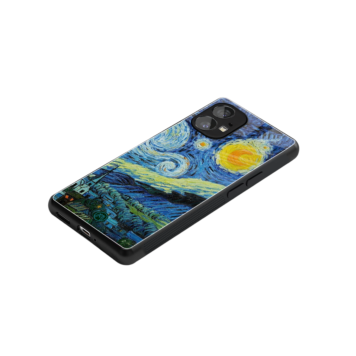 starry night back phone cover | glass case for nothing phone 1