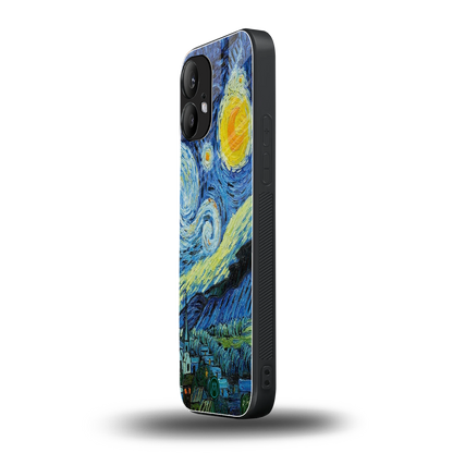 starry night back phone cover | glass case for nothing phone 2