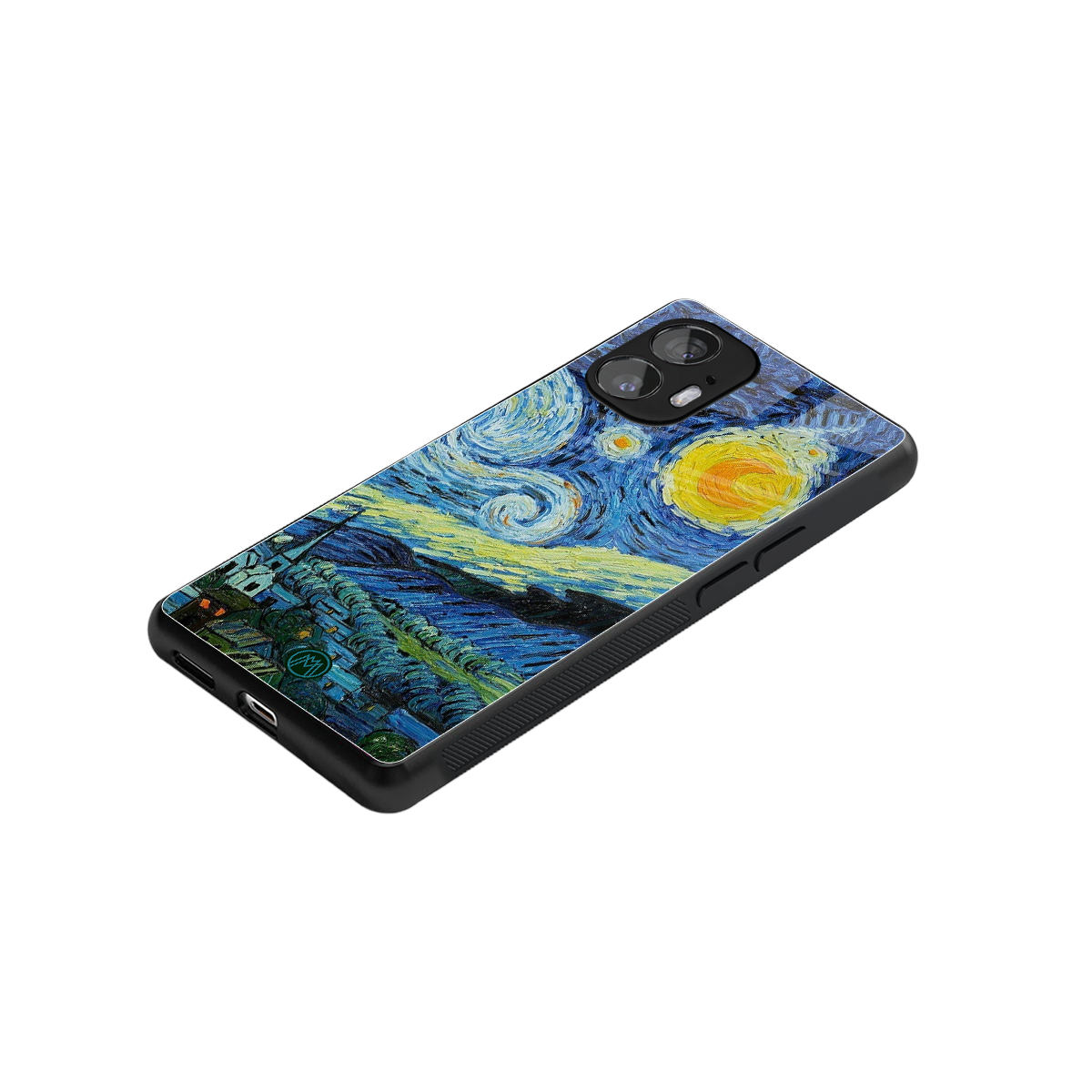starry night back phone cover | glass case for nothing phone 2
