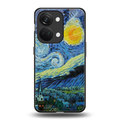 starry night back phone cover | glass case for oneplus nord 3