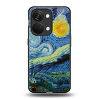starry night back phone cover | glass case for oneplus nord 3