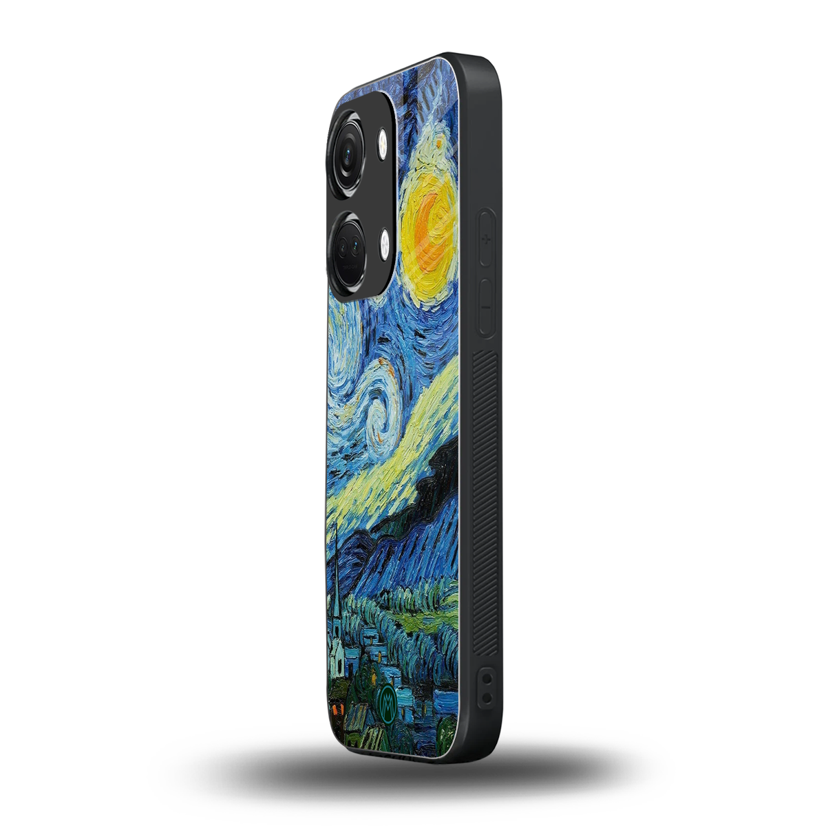 starry night back phone cover | glass case for oneplus nord 3