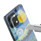 starry night back phone cover | glass case for oneplus nord 3