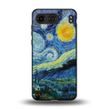 starry night back phone cover | glass case for oneplus nord 4
