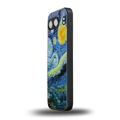 starry night back phone cover | glass case for oneplus nord 4