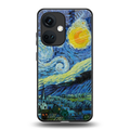 starry night back phone cover | glass case for oneplus nord ce 3