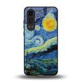 starry night back phone cover | glass case for oneplus nord ce 4 lite