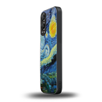 starry night back phone cover | glass case for oneplus nord ce 4 lite