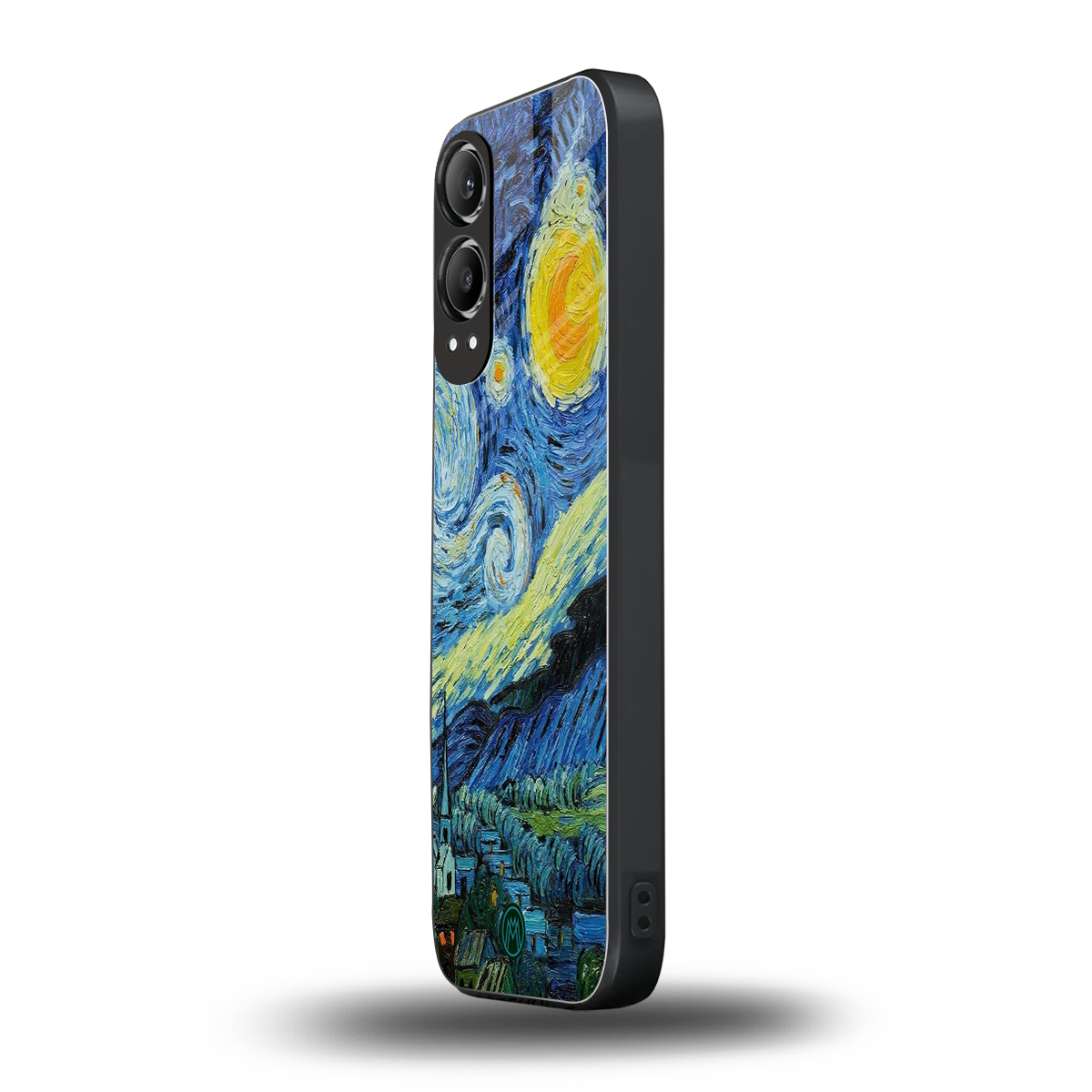starry night back phone cover | glass case for oneplus nord ce 4 lite