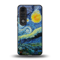 starry night back phone cover | glass case for oneplus nord ce 4