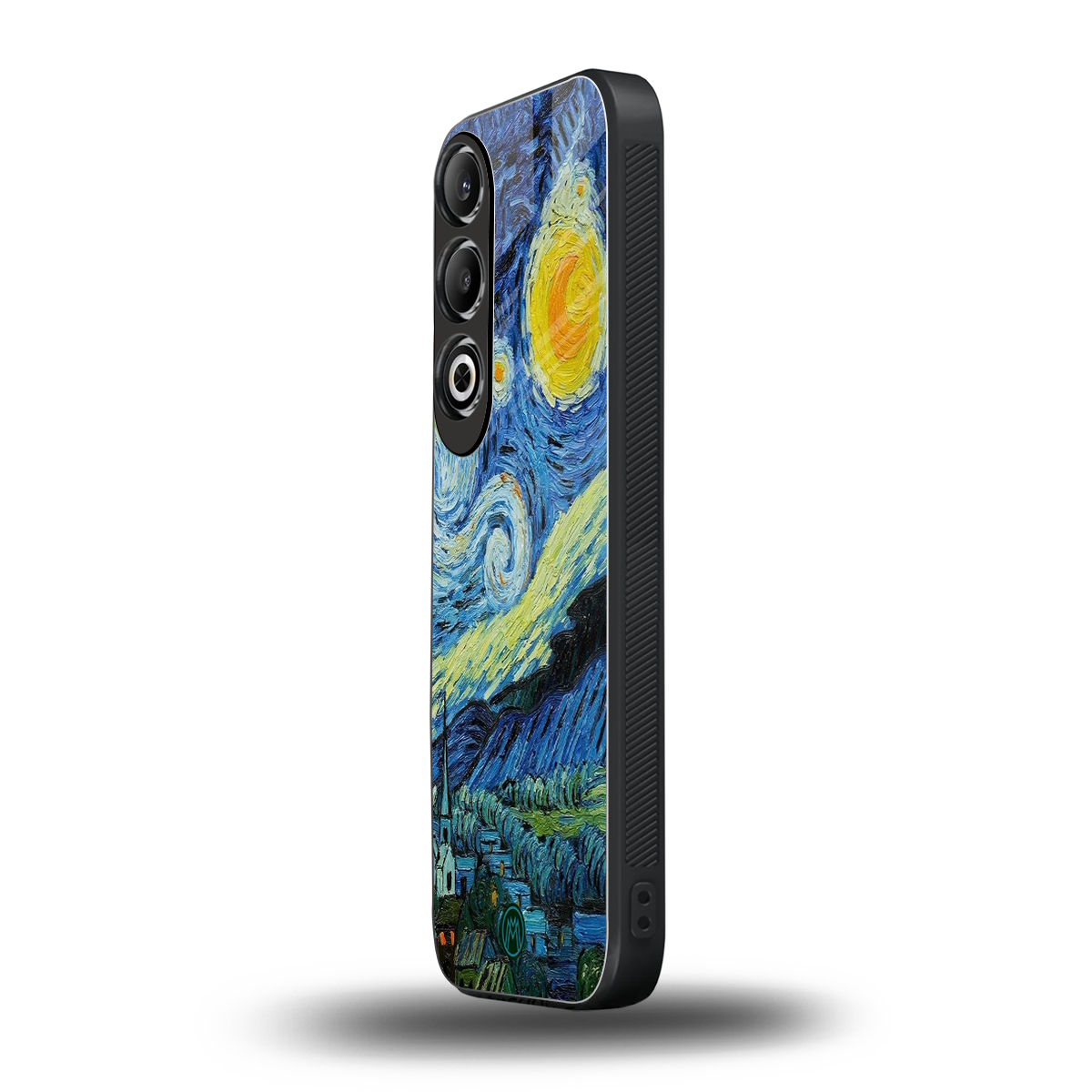 starry night back phone cover | glass case for oneplus nord ce 4