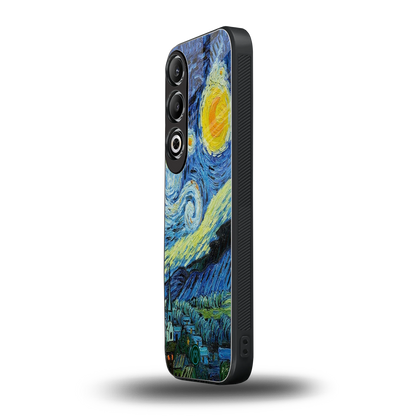 starry night back phone cover | glass case for oneplus nord ce 4