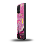 starry night pink back phone cover | glass case for nothing phone 1