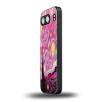 starry night pink back phone cover | glass case for oneplus nord 4