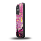 starry night pink back phone cover | glass case for oneplus nord ce 3