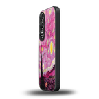 starry night pink back phone cover | glass case for oneplus nord ce 4