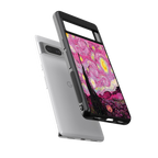 starry night pink back phone cover | glass case for google pixel 7 pro