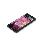 starry night pink back phone cover | glass case for Google Pixel 7