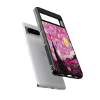 starry night pink back phone cover | glass case for google pixel 8 pro