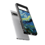 starry night back phone cover | glass case for Google Pixel 7A