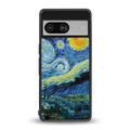 starry night back phone cover | glass case for Google Pixel 8