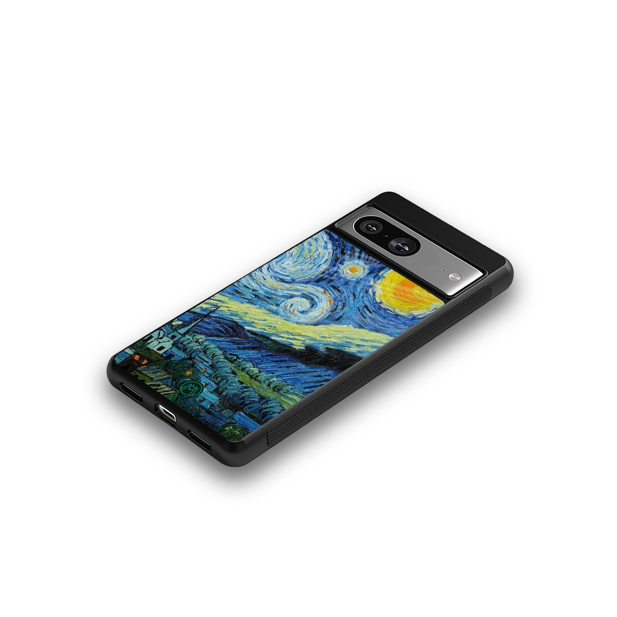 starry night back phone cover | glass case for Google Pixel 8