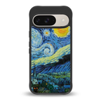 starry night back phone cover | glass case for google pixel 9